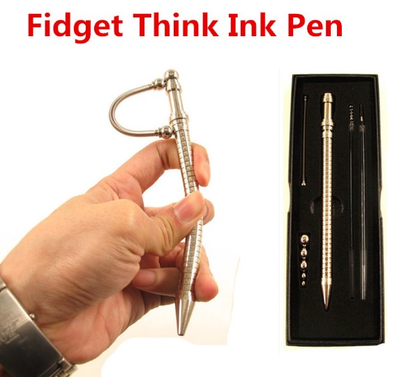 Tripleclicks Com Fidget Think Ink Pen As Cube Antistress