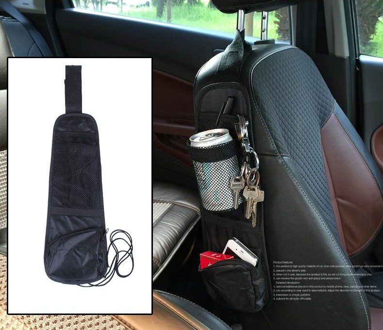  New Arrival! Waterproof Fabric Car Seat Side or Back  Storage Bag