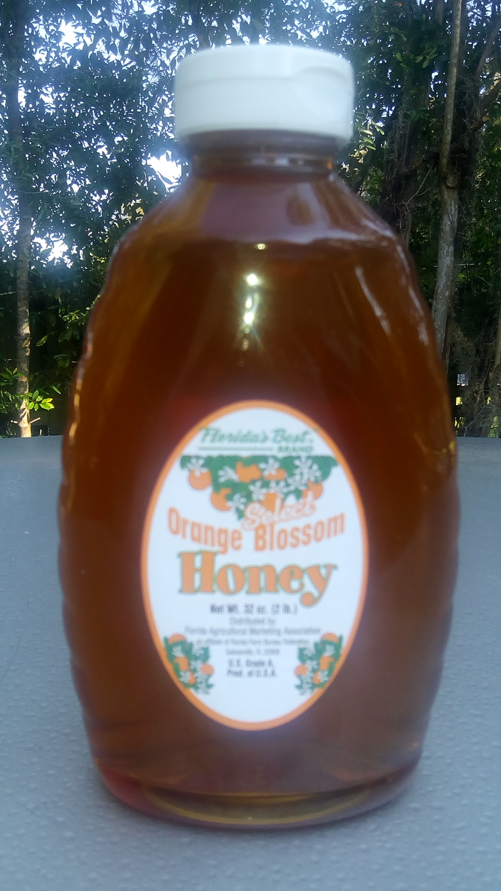 Honey, Orange Blossom . 2 pounds. Florida's Best