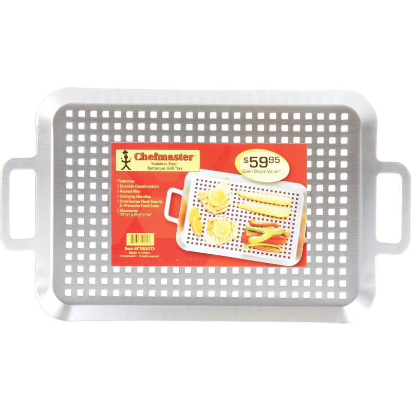 Grill Tray Chefmaster Stainless Steel BBQ