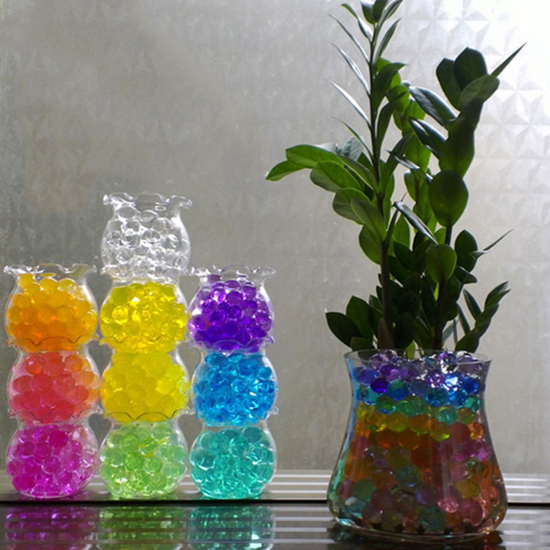 1000 Jelly Beads Water Plant Flower Gel Balls