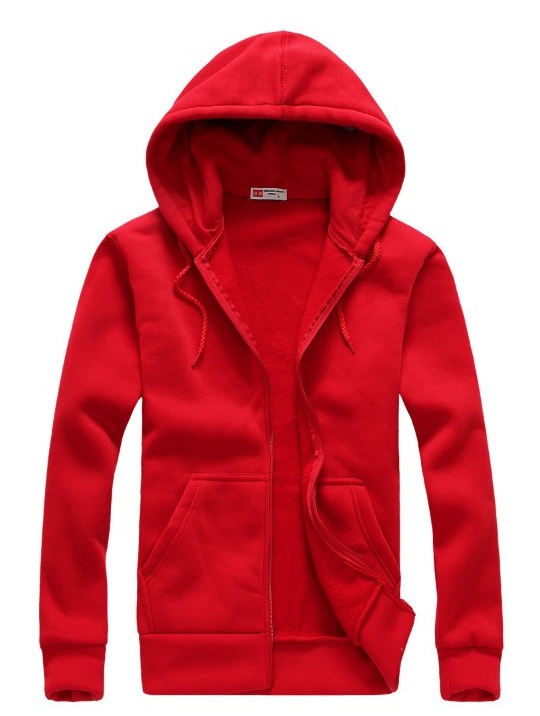TripleClicks.com: New Arrival! Men's Autumn Winter Casual Hooded Red Jacket