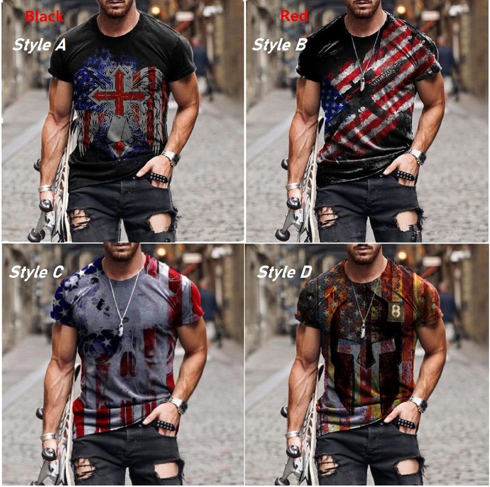 TripleClicks.com: Stars and Stripes Streetwear T-shirts