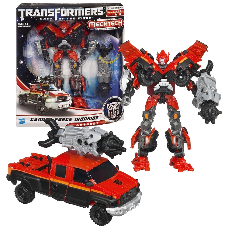 transformers mechtech cannon force ironside collection