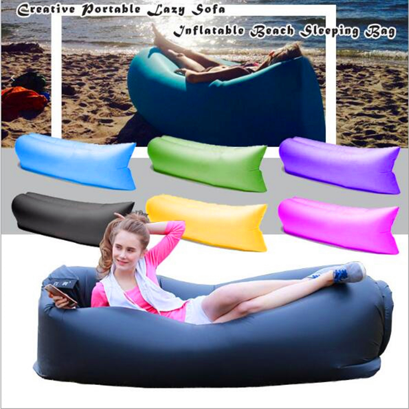 Lounger Air Camping Sofa Beach Nylon Fabric sleep Bed Hammocks EGP1,499